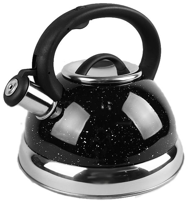 Чайник MAESTRO металевий Чорний 3 л (4820177146426)